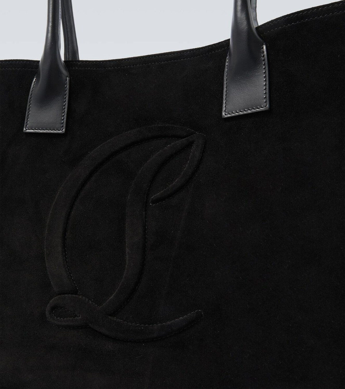 Christian Louboutin By My Side suede tote bag