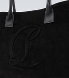 Christian Louboutin By My Side suede tote bag