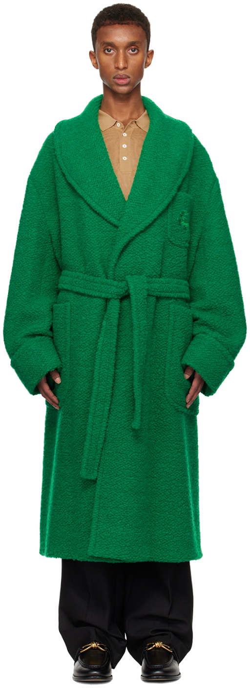 Lacoste Green Oversized Coat