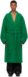 Lacoste Green Oversized Coat