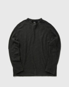 Satisfy Running Ghostfleece AD Long Tee Black Mens Sweatshirt
