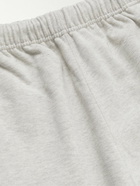 KENZO - Straight-Leg Cotton-Jersey Shorts - Gray