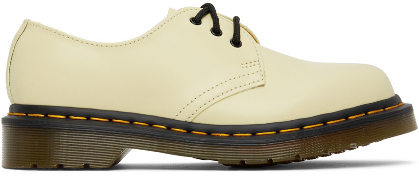 Pastel yellow dr on sale martens