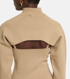 Nanushka - Noa sweatshirt midi dress