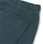 Sunspel - Tapered Brushed Loopback Cotton-Jersey Sweatpants - Men - Teal