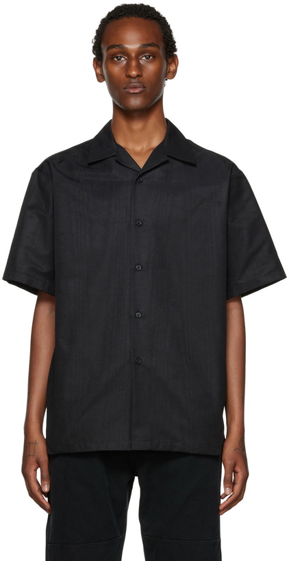 Photo: MSGM Black Cotton Shirt