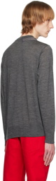 UNDERCOVER Gray Zip Sweater