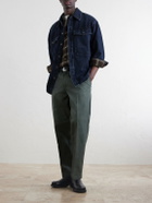 Neighborhood - Straight-Leg Twill Trousers - Green
