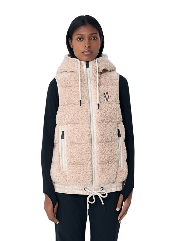 Photo: Moncler Grenoble Logo Motif Hooded Gilet