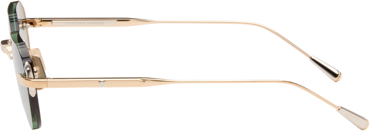 Lunetterie Générale Gold Grand Prix Sunglasses