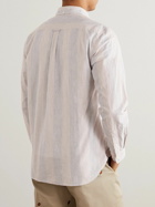 Beams Plus - Striped Cotton-Twill Shirt - White