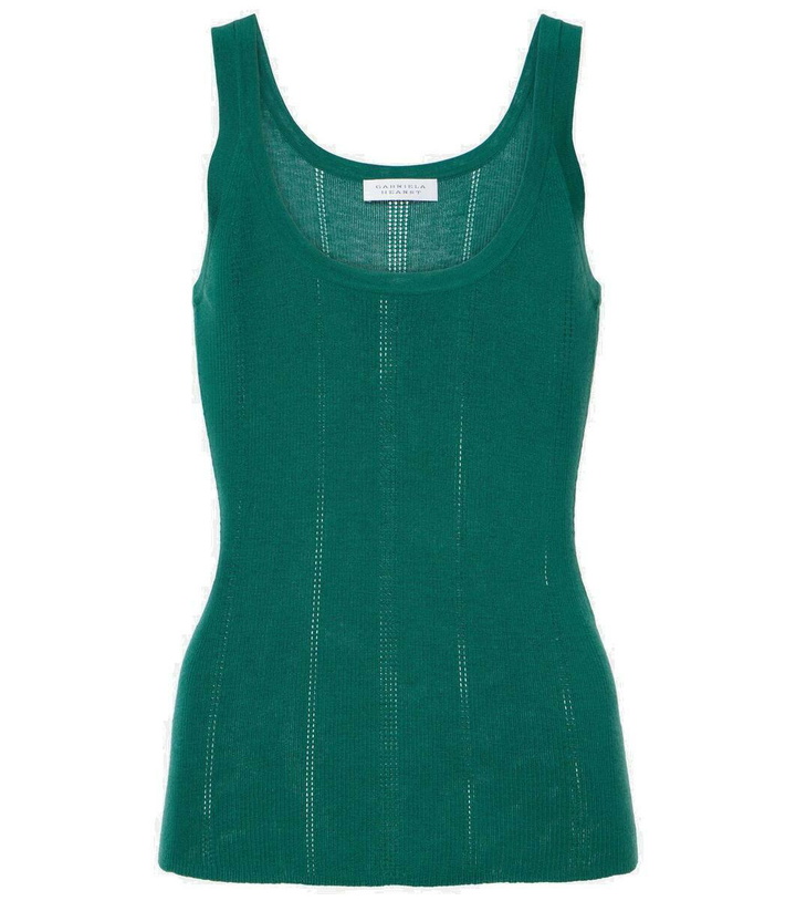Photo: Gabriela Hearst Lucy wool tank top