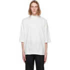 Sasquatchfabrix. White Mock Neck T-Shirt