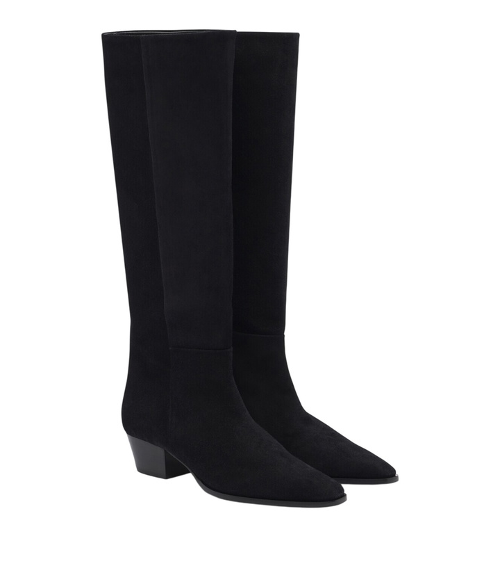 Photo: Aeyde Medea suede knee-high boots