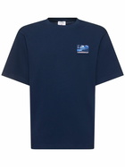CASABLANCA Greek Temple Rubber Patch T-shirt