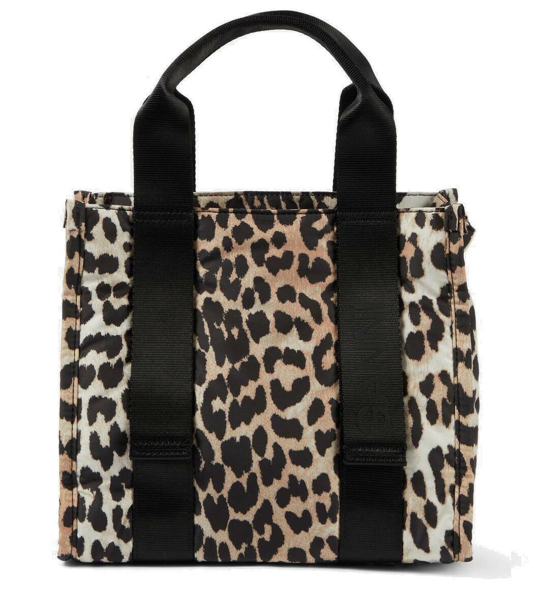 ★Ganni★ Mini Gani Bou Tote Bag Leopard A5817943 MUSINSA | GANNI Mini Gani Boo Tote Bag - Leopard / A5817943