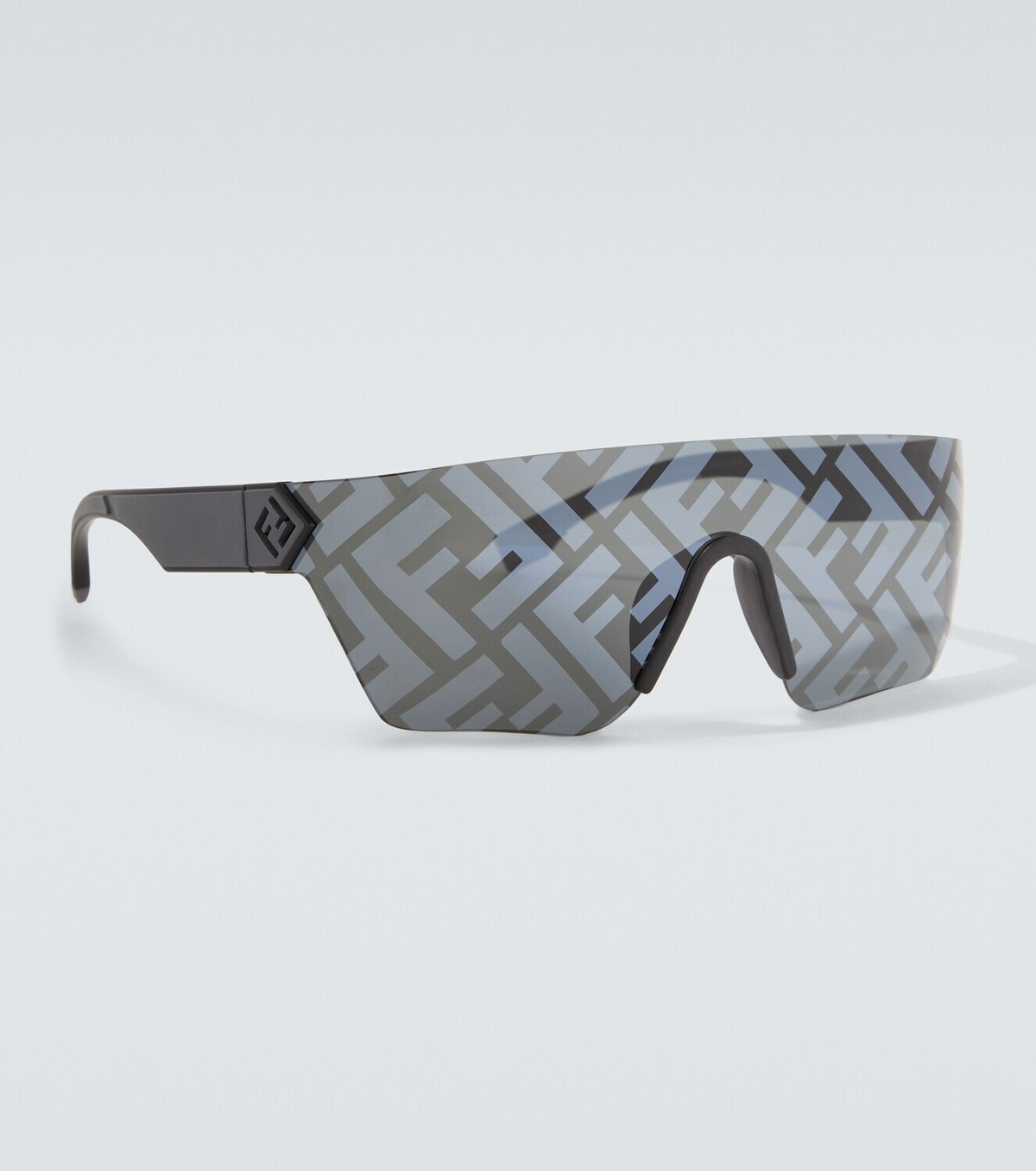 Fendi FF Squared shield sunglasses