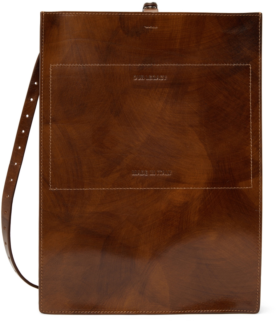 Our Legacy Tan Cloudy Leather Sub Tote Bag