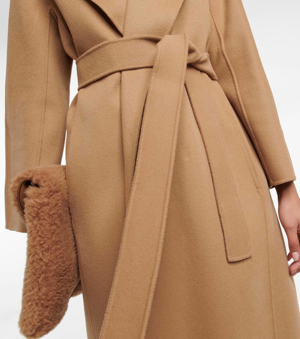 S Max Mara Messi belted virgin-wool coat S Max Mara