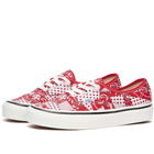 Vans Vault x WP UA Authentic 44 DX Sneakers in Racing Red