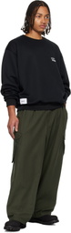 WTAPS Black Wound Sweatshirt