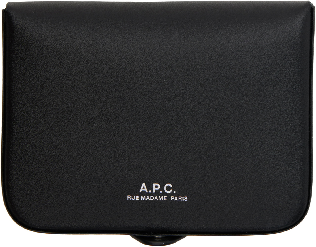 A.P.C. Black Josh Coin Pouch