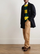 Oliver Spencer - Albion Double-Breasted Felt Coat - Blue