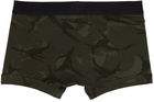 TOM FORD Green Printed Boxer Briefs