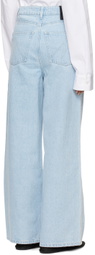 Nanushka Blue Josine Jeans
