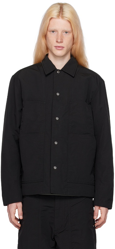 Photo: NORSE PROJECTS Black Pelle Jacket
