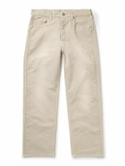 Visvim - Fluxus 01 Straight-Leg Cotton-Twill Trousers - Neutrals