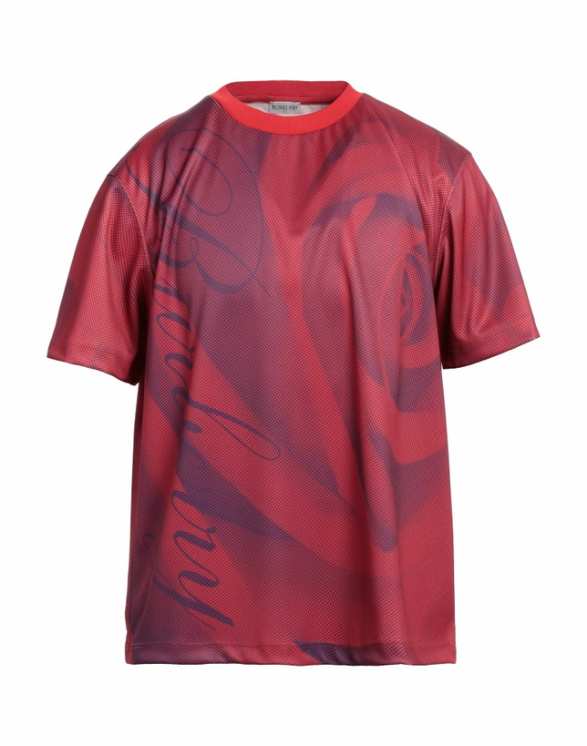Photo: Burberry Mens T-shirt in Red