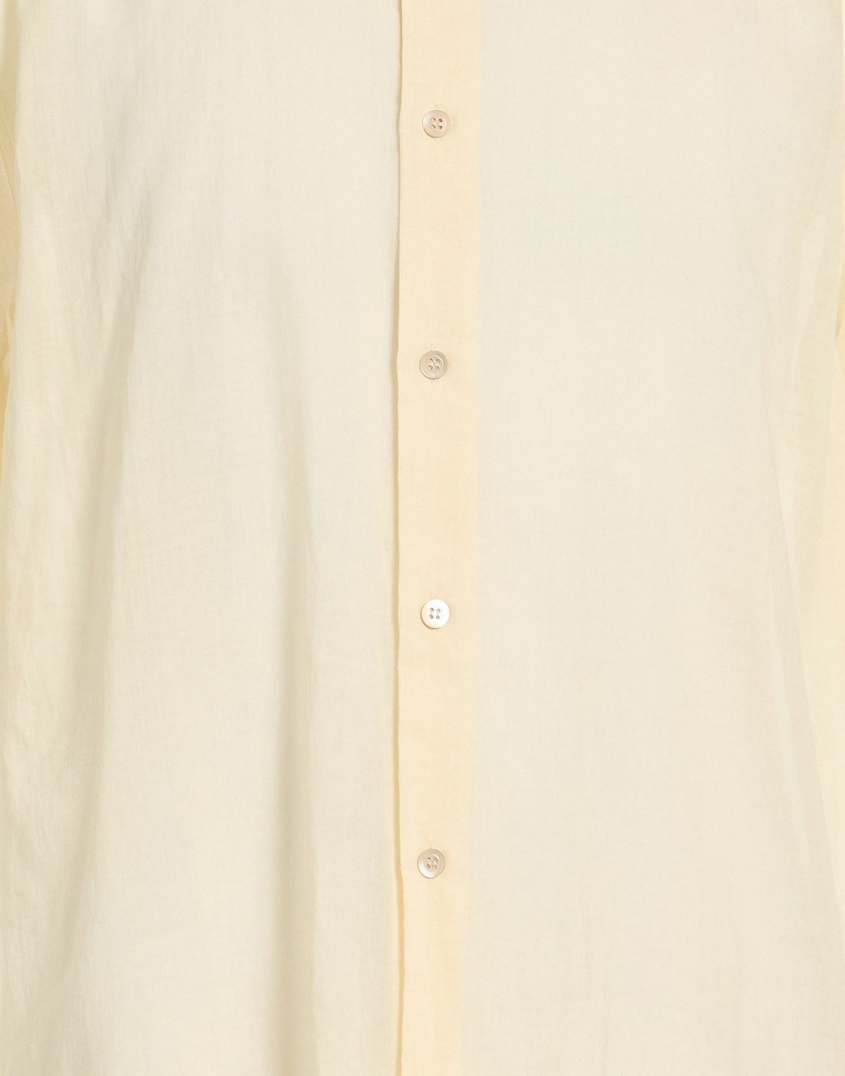 Dries Van Noten Mens Shirt Pastel in Yellow