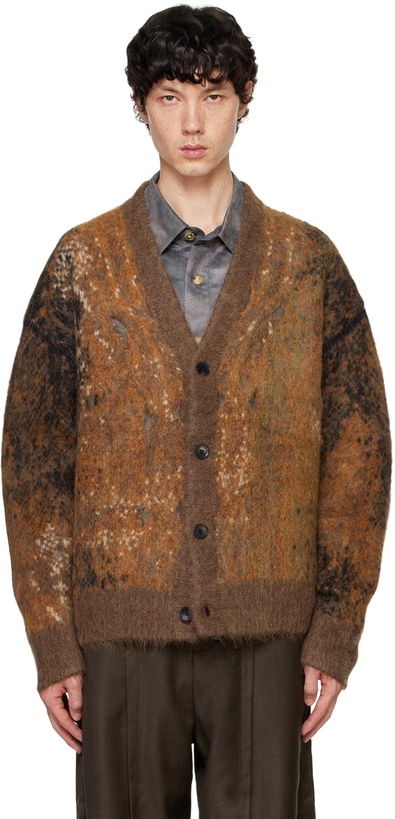 Photo: Feng Chen Wang Brown Gradient Cardigan