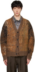 Feng Chen Wang Brown Gradient Cardigan
