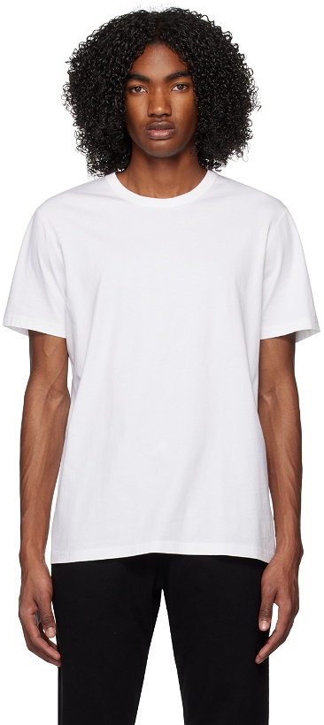 Photo: Reigning Champ 2-Pack White & Black Lightweight T-Shirts