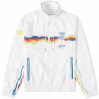 Casablanca Men's Mind Vibrations Track Jacket in White