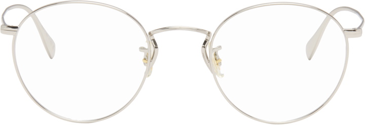 Photo: Oliver Peoples Silver Coleridge Glasses