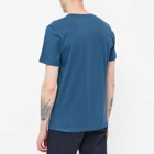 Norse Projects Men's Niels Standard NP Logo T-Shirt in Deep Teal