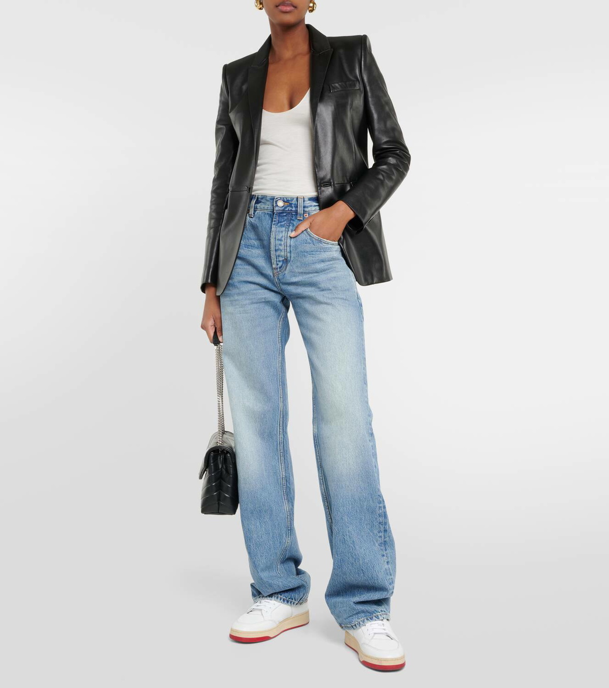 Saint Laurent SL/61 leather sneakers Saint Laurent