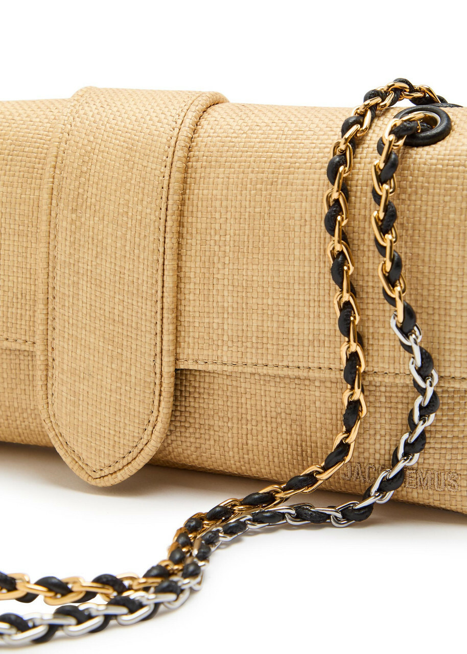 Jacquemus Le Bambino Chaîne Raffia Shoulder bag - Natural - One Size