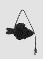 JW Anderson - Fish Handbag in Black