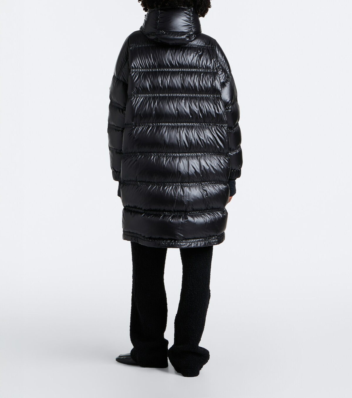 Moncler Grenoble Rochelairs hooded down coat