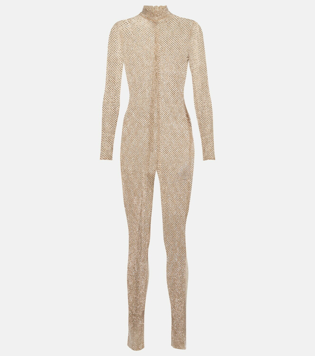 Stella McCartney - Crystal-embellished lace jumpsuit Stella