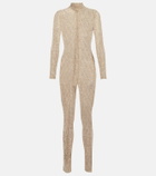 Stella McCartney - Crystal-embellished lace jumpsuit