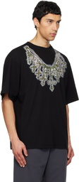 We11done Black Cross Necklace T-shirt