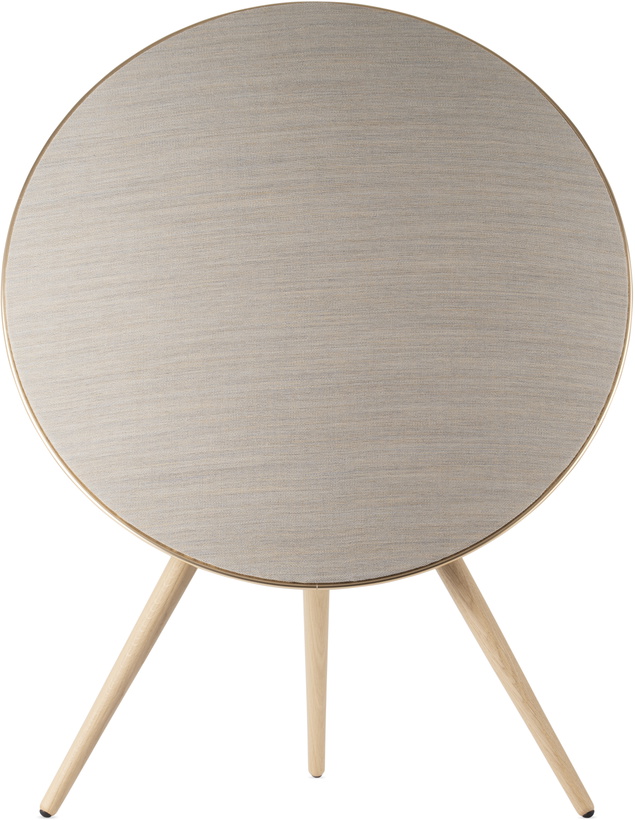 Photo: Bang & Olufsen Gray & Gold Beosound A9 Speaker