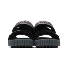 Off-White Black Oddsy Minimal Trekking Sandals