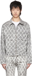 Nahmias Grey Swish Jacket