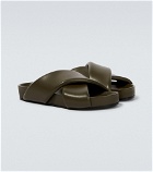 Jil Sander - Padded leather sandals